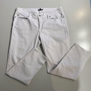 Eileen Fisher White Jeans